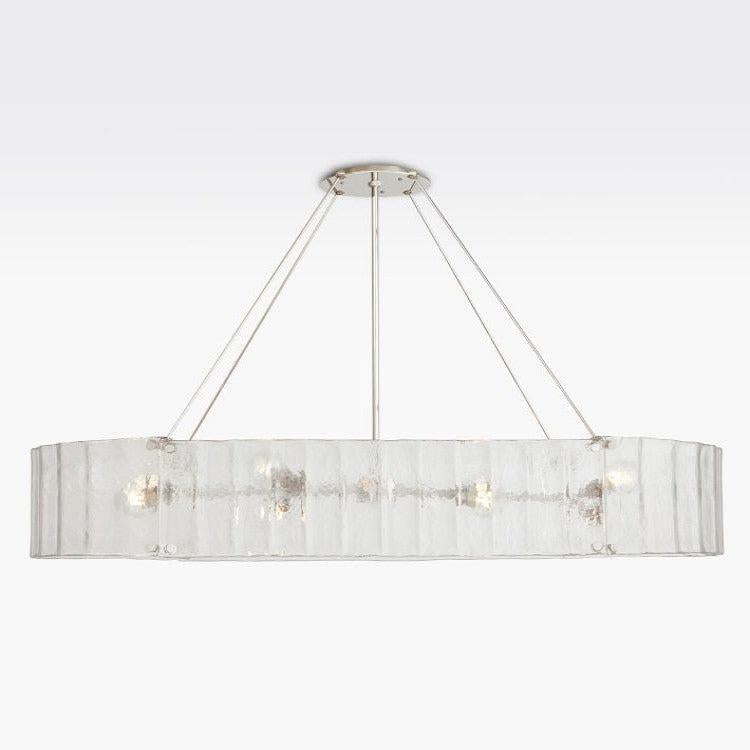 Womter Oval Crystal Chandelier 60"