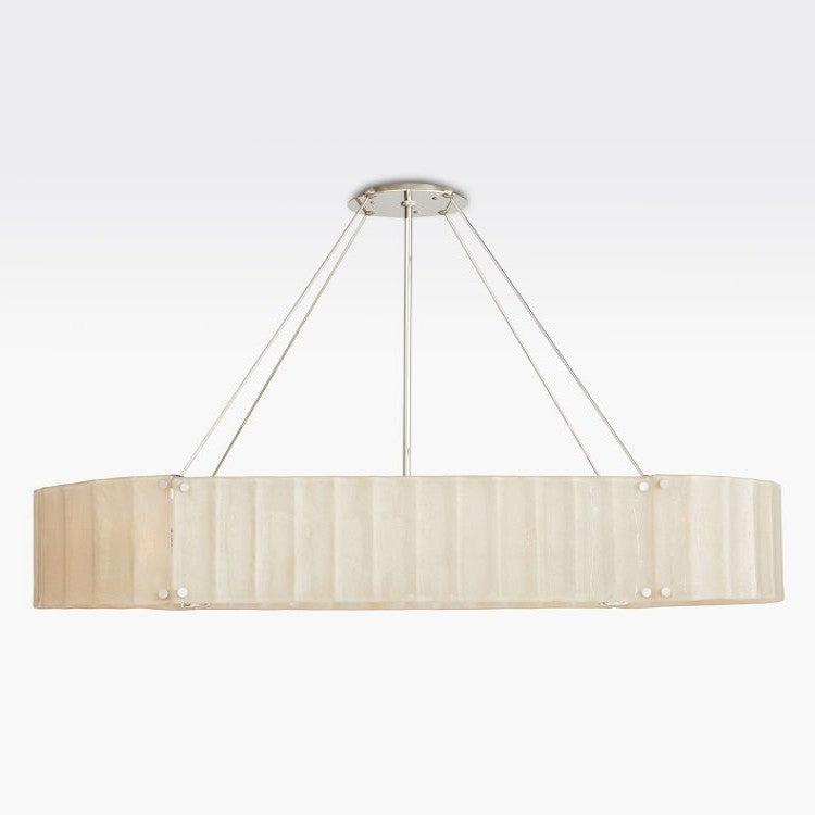 Womter Oval Crystal Chandelier 60"