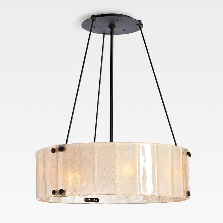 Womter Round Crystal Chandelier 24"