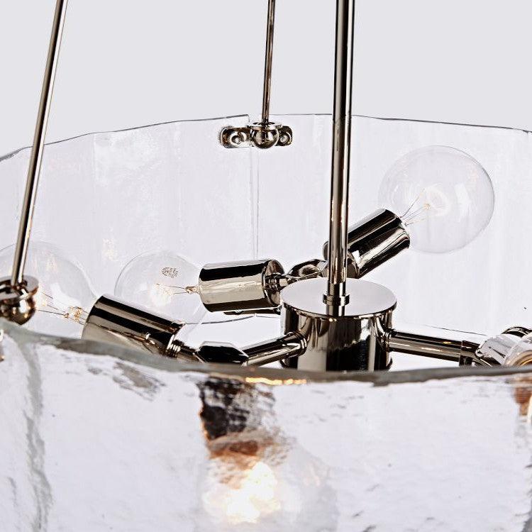 Womter Round Crystal Chandelier 24"