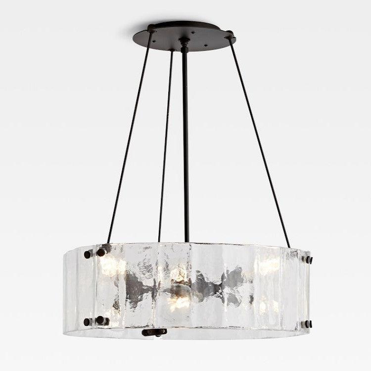 Womter Round Crystal Chandelier 24"