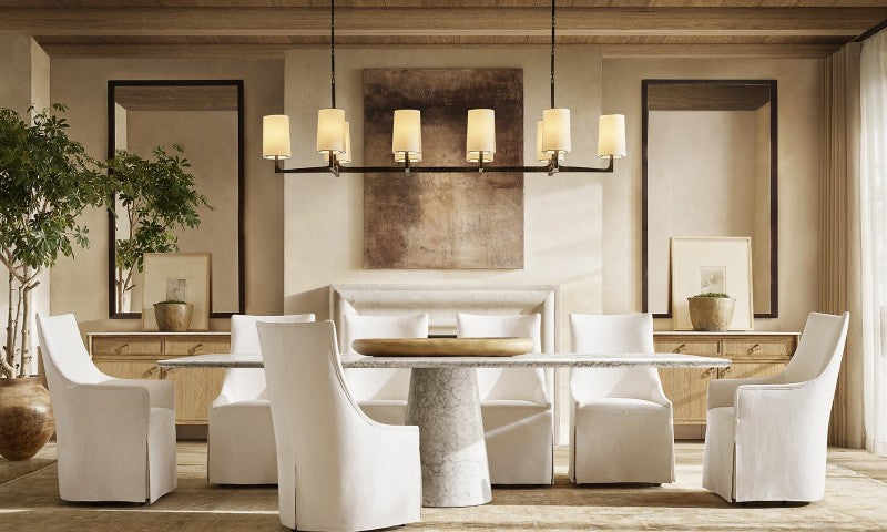 Wryte Linear Chandelier 54"L 72"L