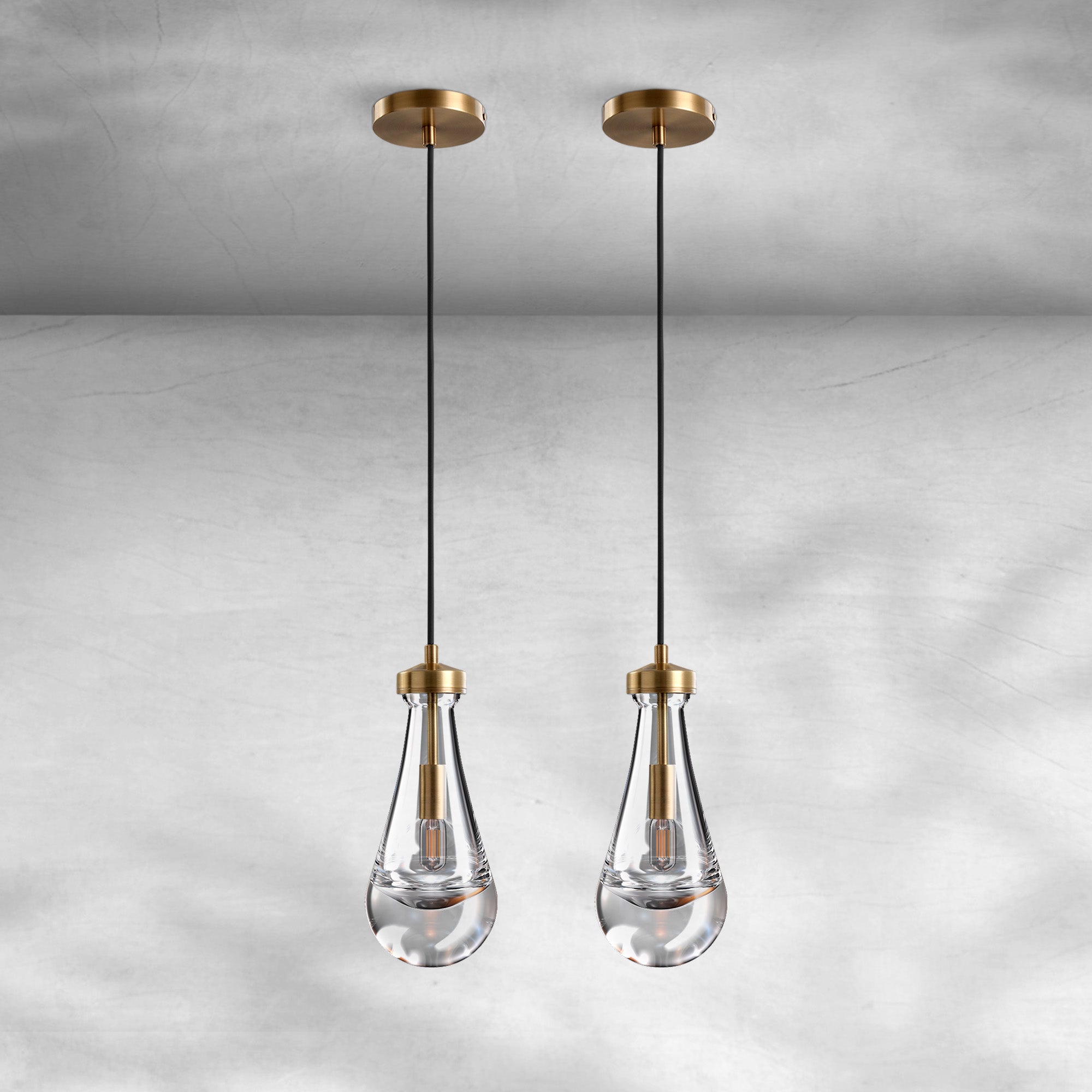 Modern Raindrop Pendant Light