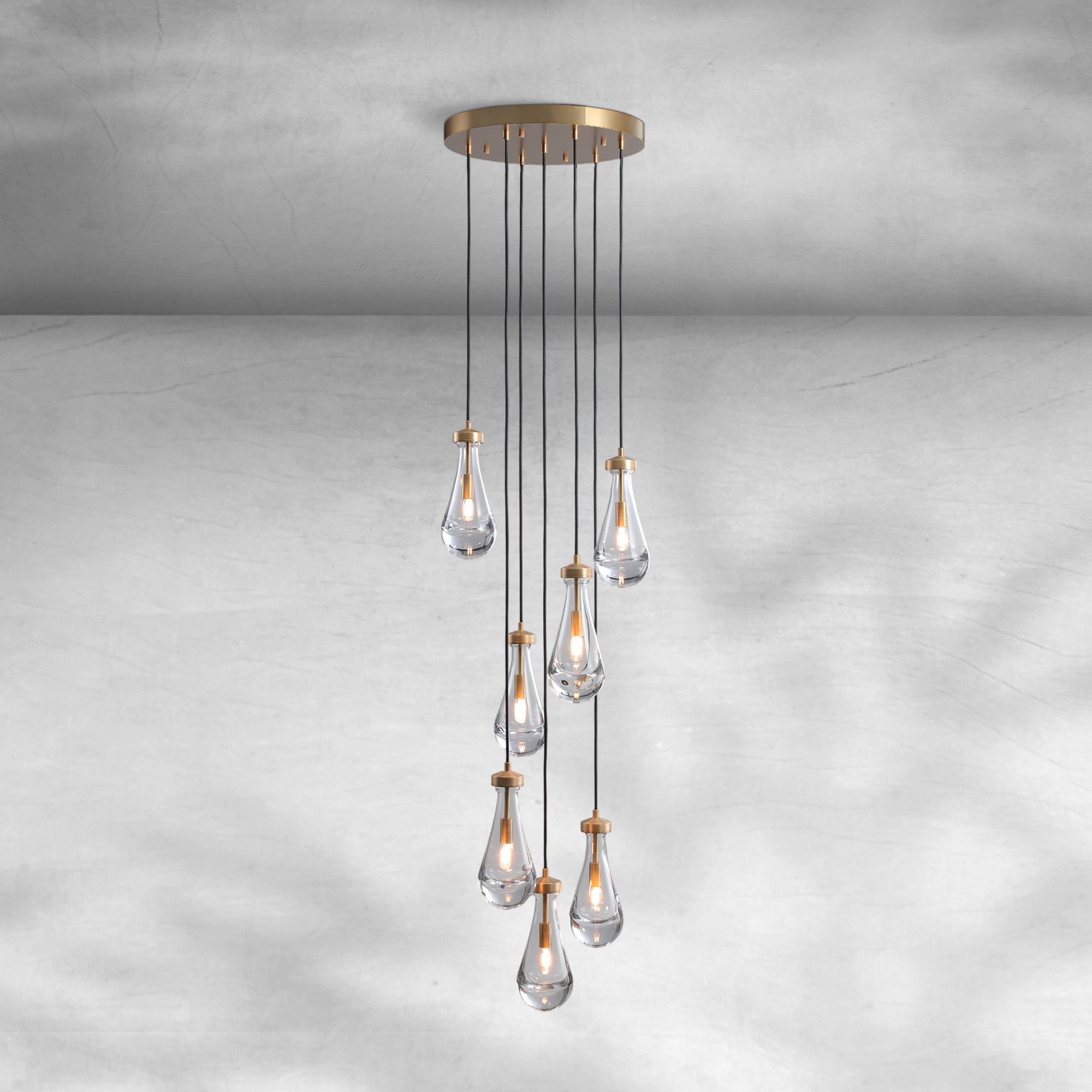 Modern Raindrop Pendant Light