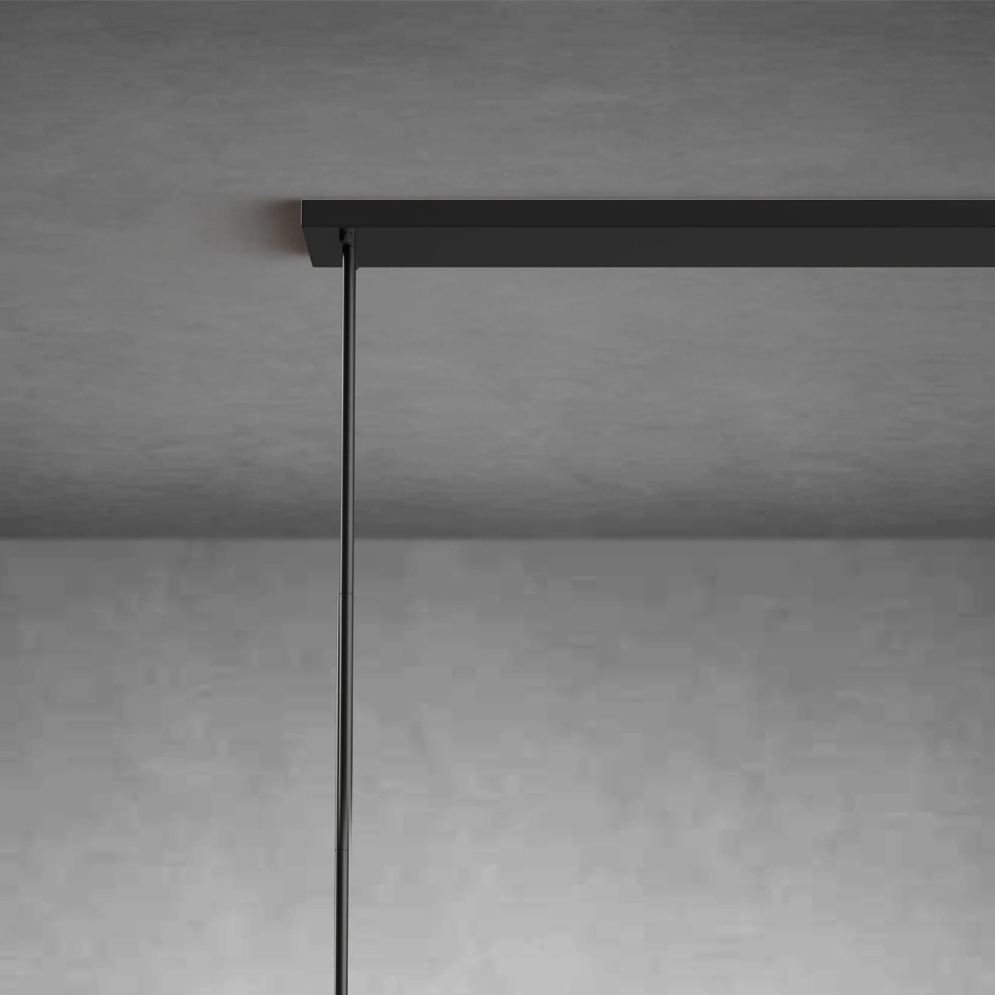 Modern Linear Chandelier with Clear Glass Cylinder Lights for Dining Room