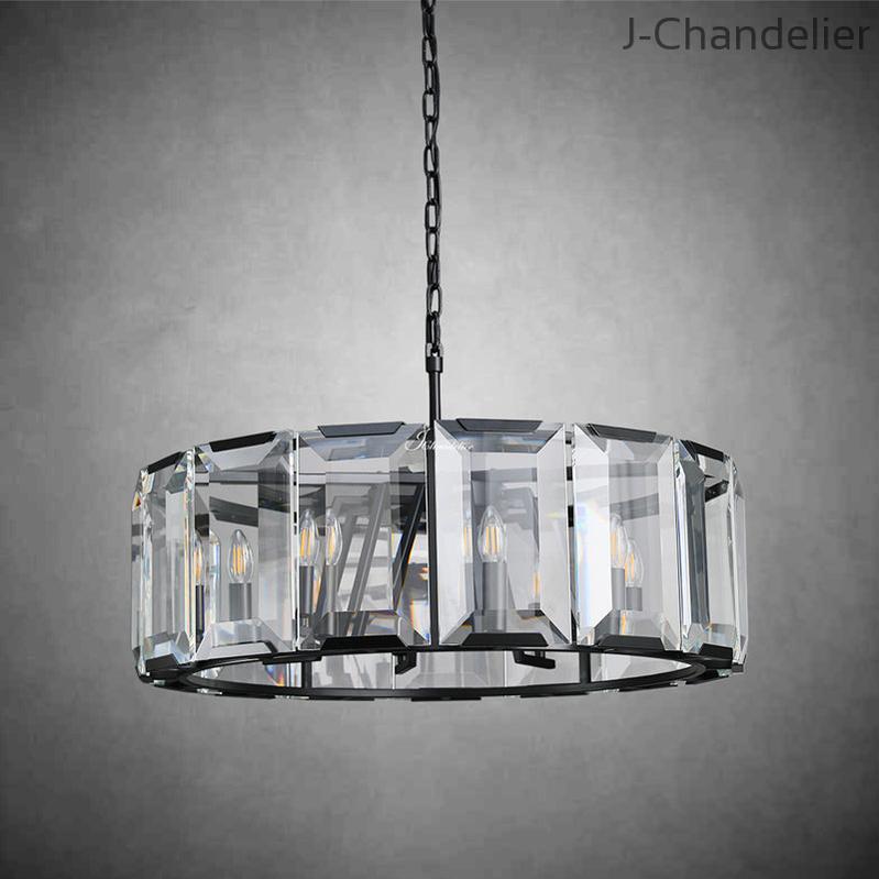 Harlew Crystal Round Chandelier 31"