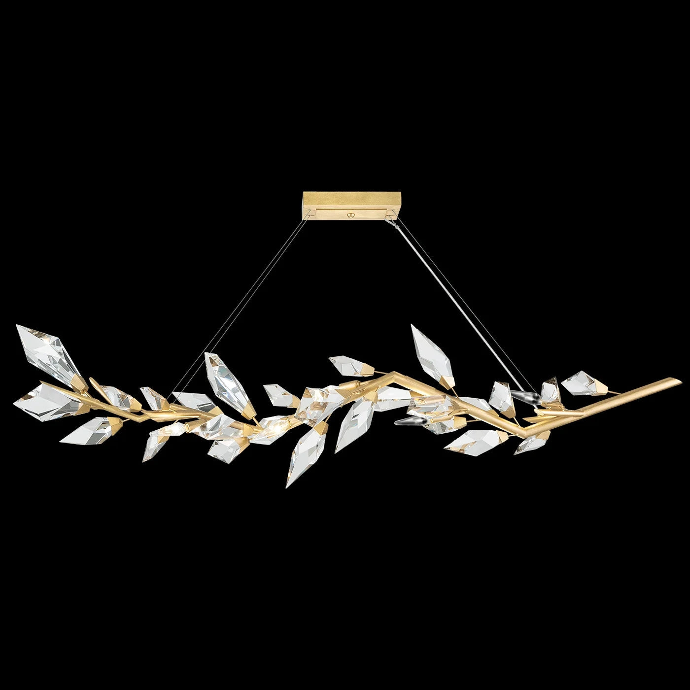 Addison 63.5“ Linear Crystal Chandelier