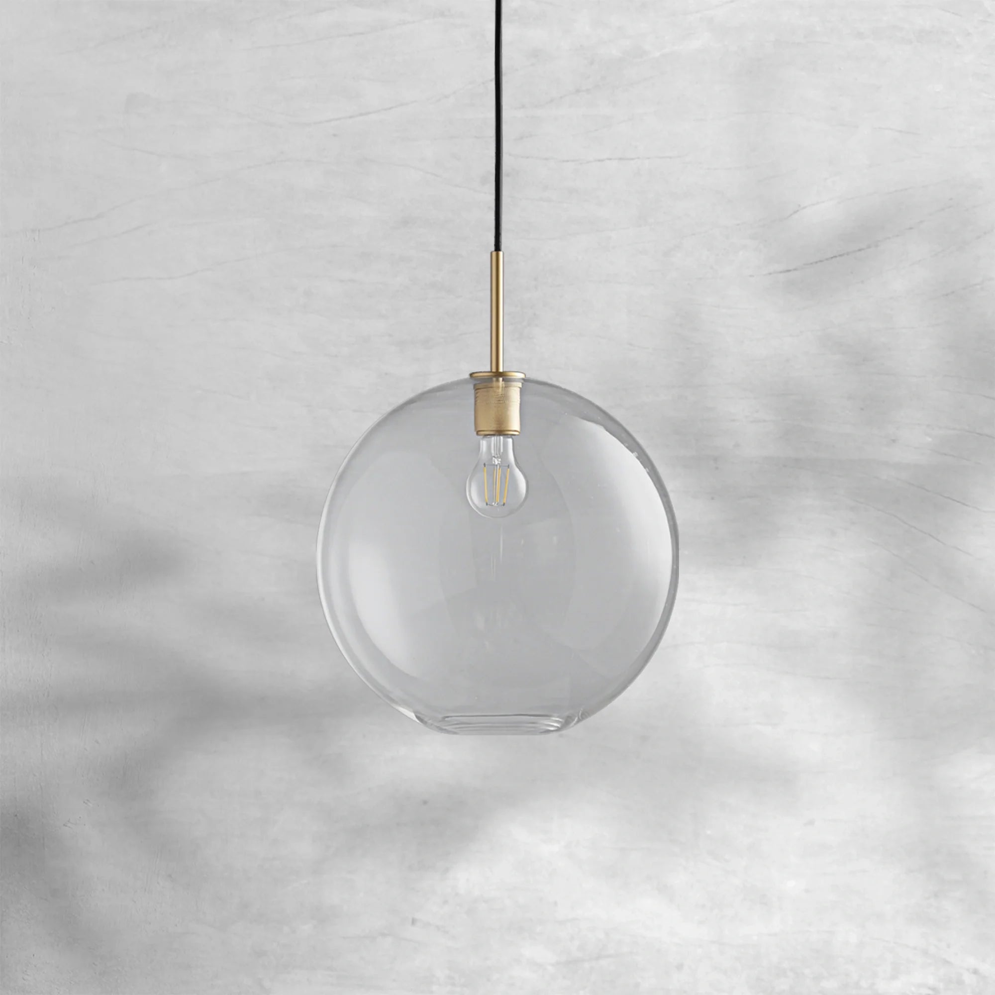 Utilitaive Globe Shade Pendant 8"11"14"