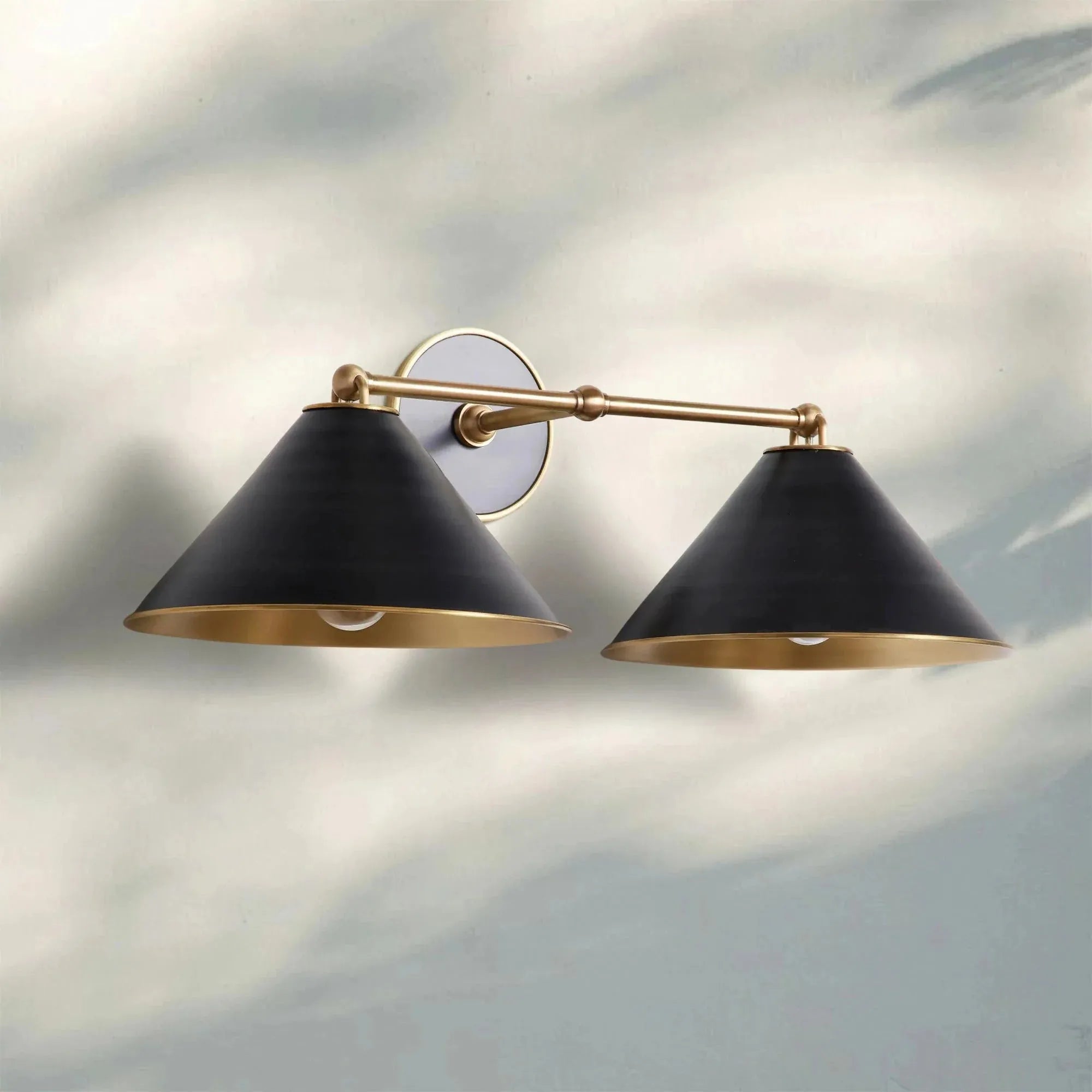 Arno Double Wall Sconce - Blushlighting