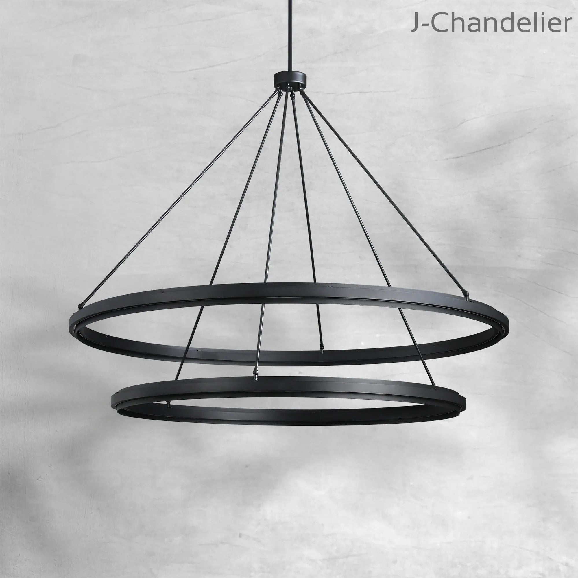 Peral Round Chandeler 36", 48", 60"