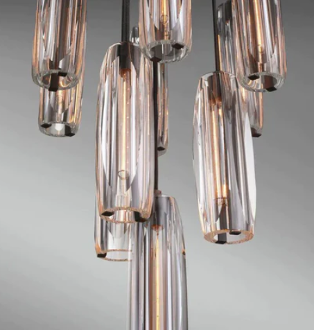 Glass for JC Chart Crystal 10-Light Round Chandelier