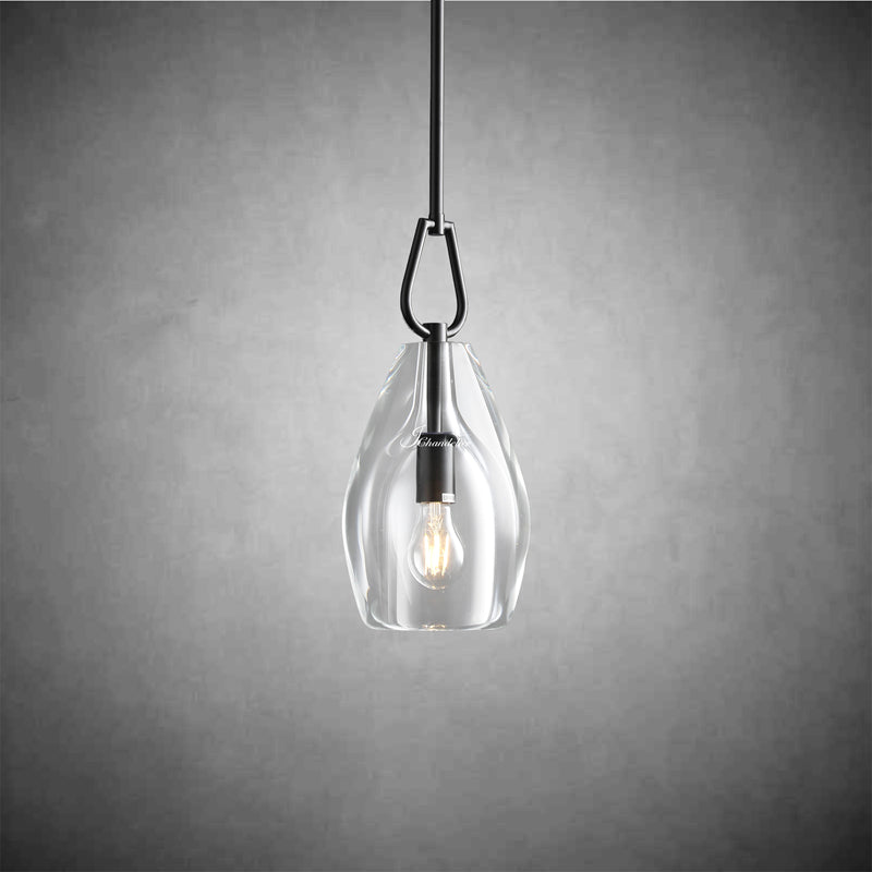 JC Nancy Flute Pendant Light 6"D, 8"D, 9"D