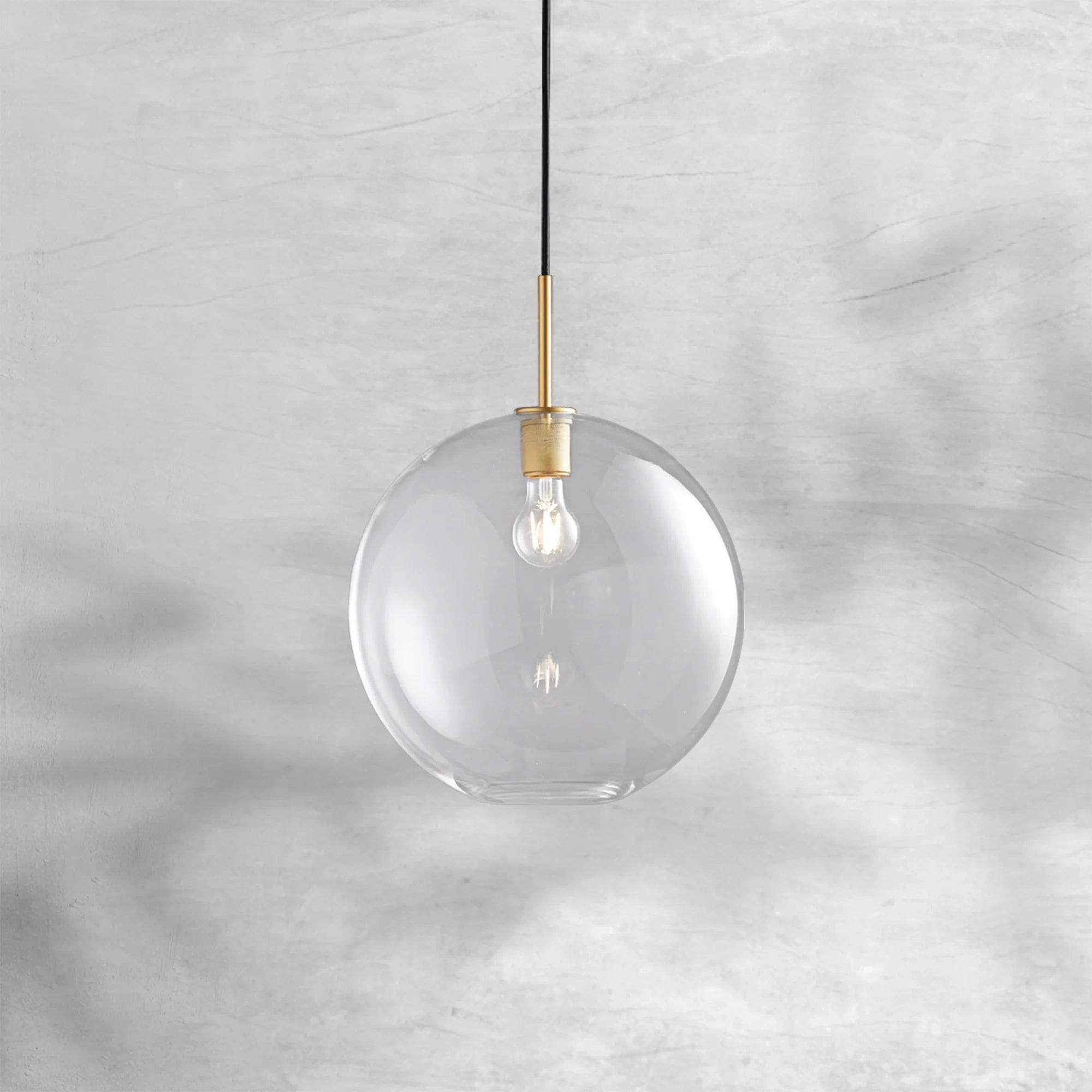 Utilitaive Globe Shade Pendant 8"11"14"