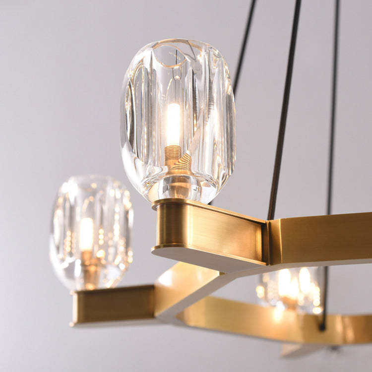 Kevin Canson Circular Crystal Chandelier Chandeliers Kevinstudiolives   