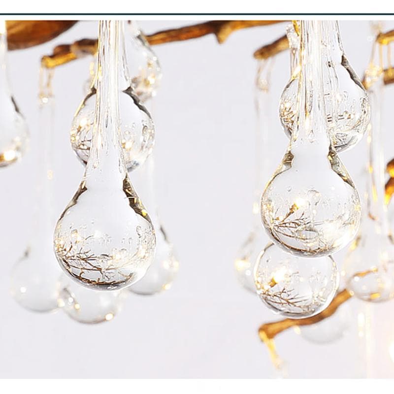 JC Teardrop Branch Tree Crystal Chandelier