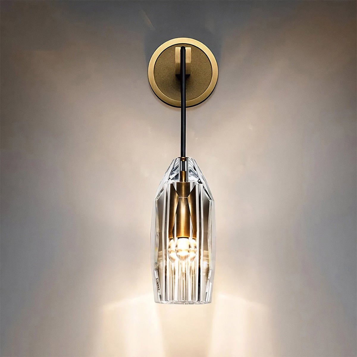 Chapt Crystal Shade Wall Sconce