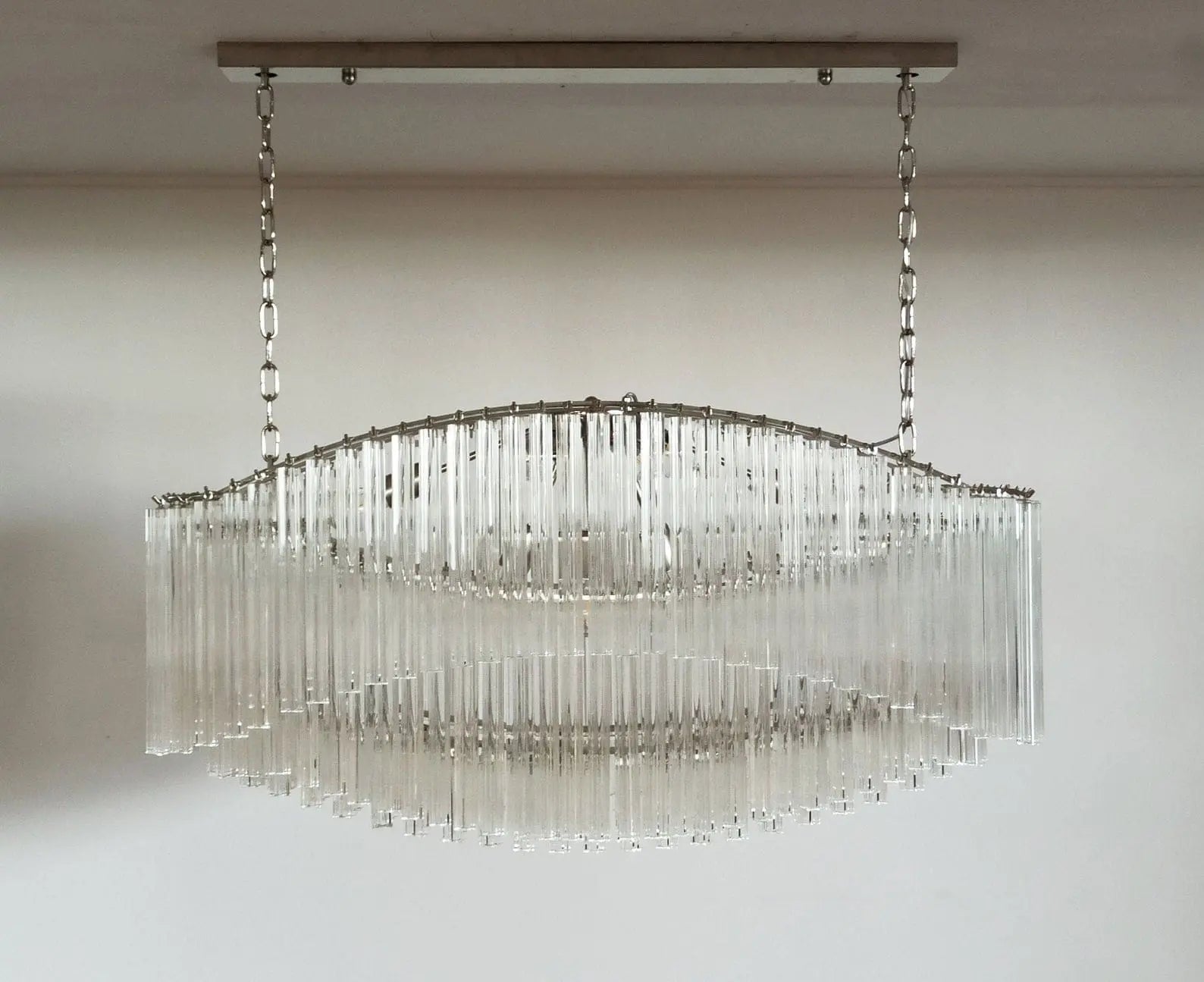 Murano Chandelier – Pagoda – 292 prisms – Transparent