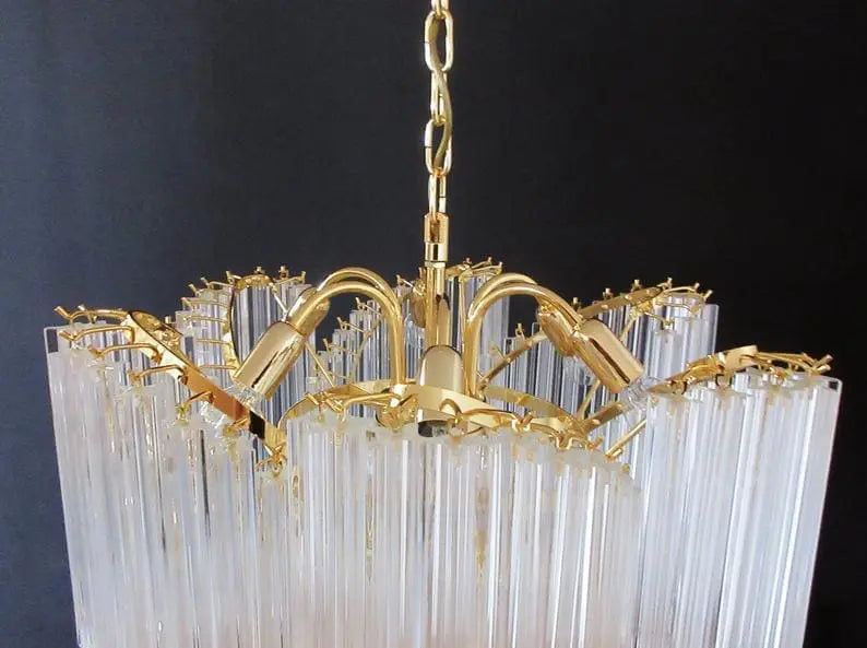 Murano Chandelier – Viennetta -114 prims – Transparent