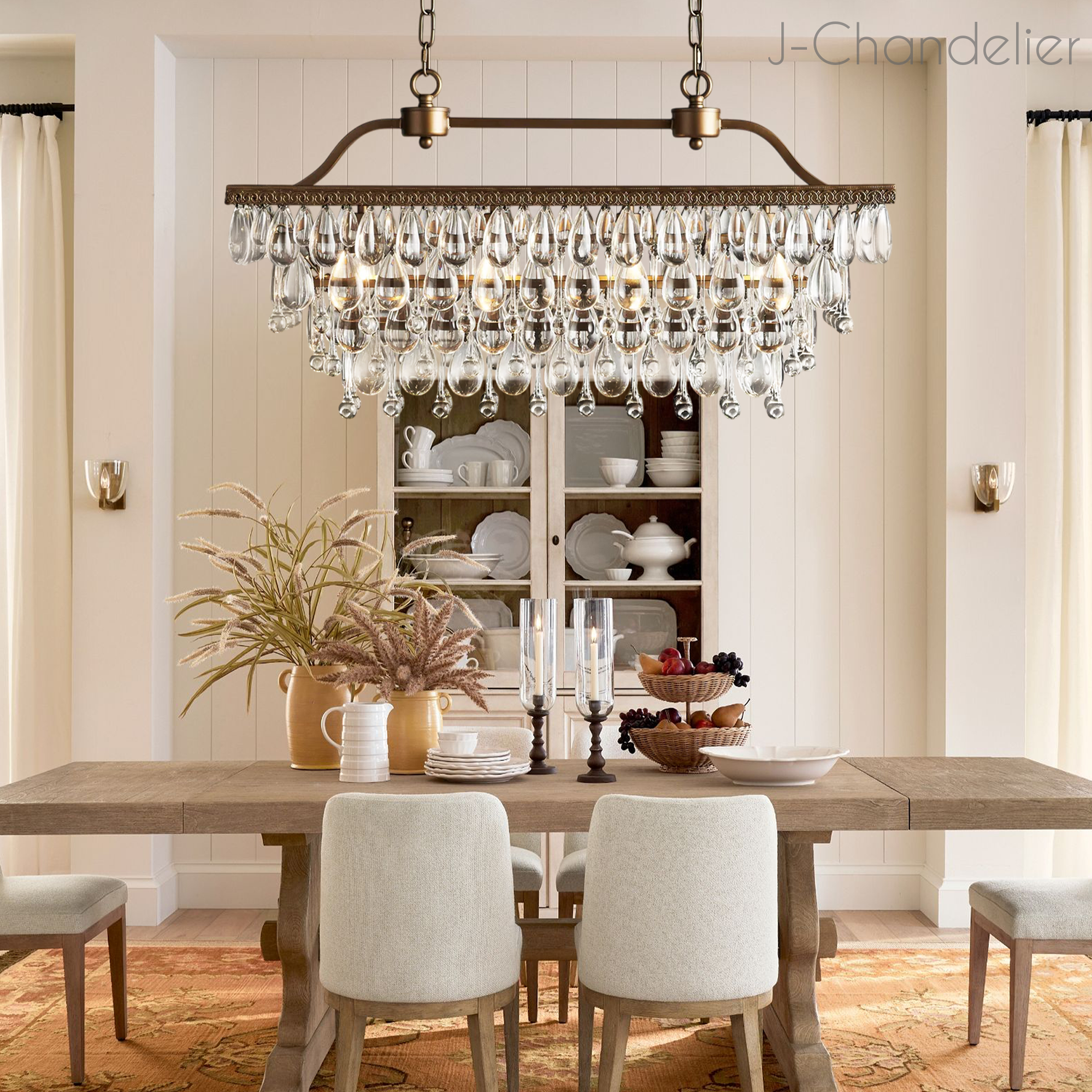 Anabella Rectangular Chandelier