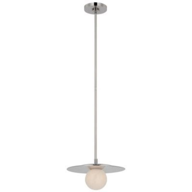 Alabaster Round Ball Pendant  Lamp 12"