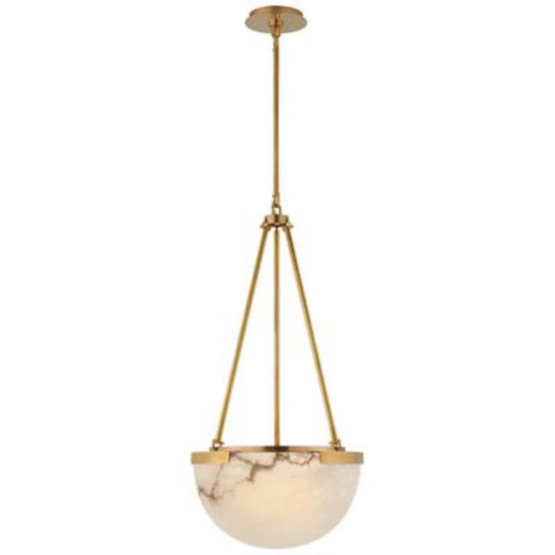 JC Alabaster Kelly Hemisphere Pendant Lamp