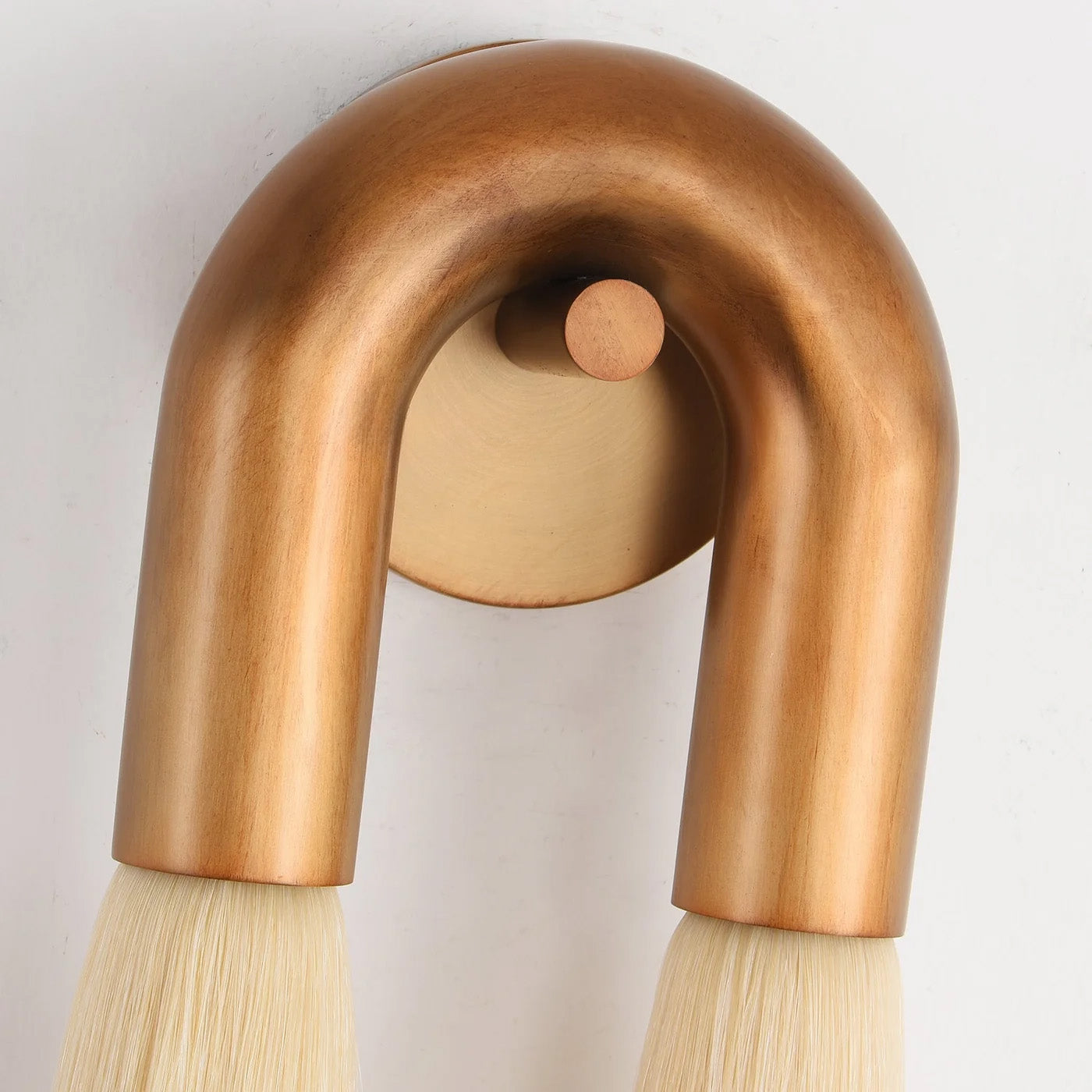 Double Head Antonia Horsehair Sconce