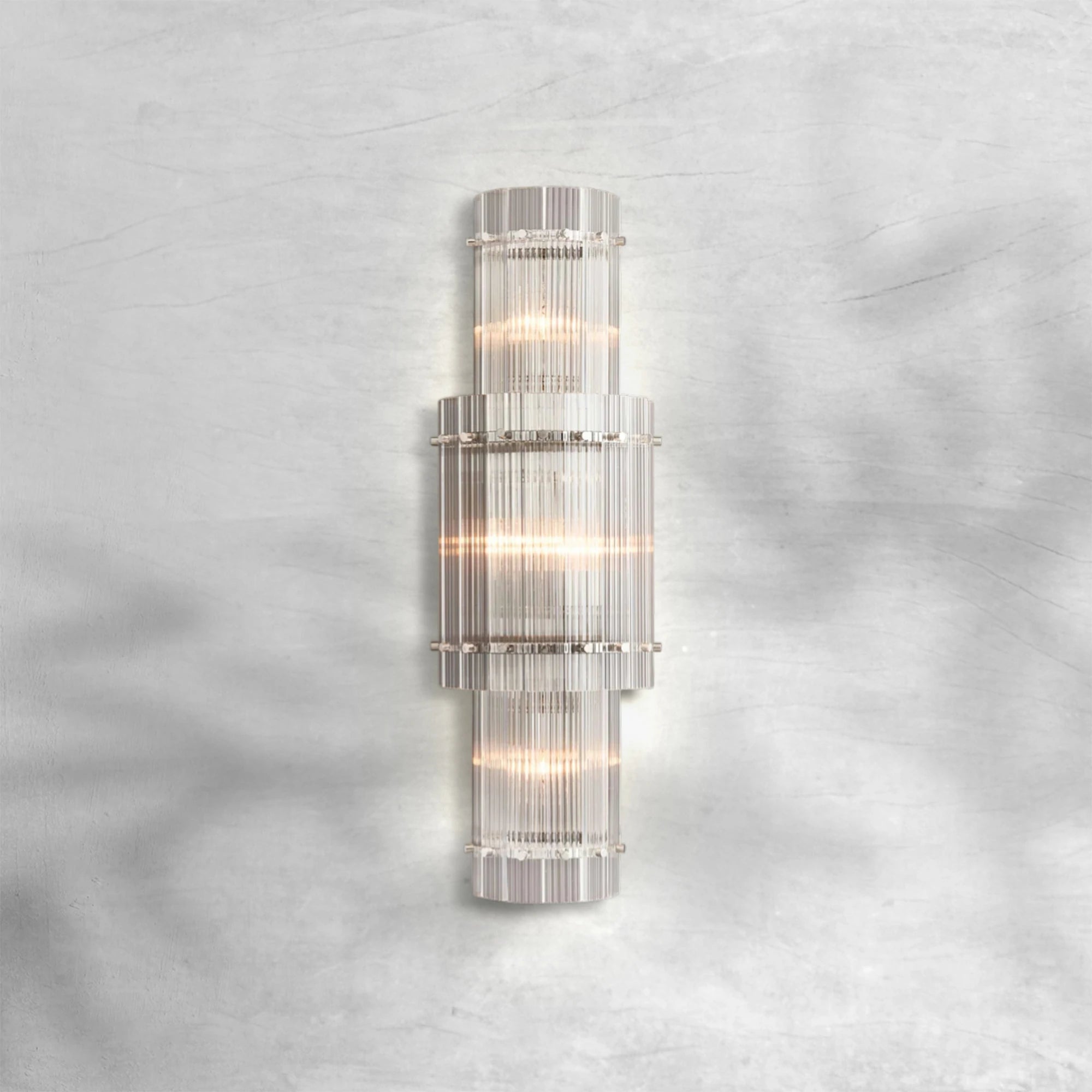 Sun Marcus Glass Grand Round Sconce
