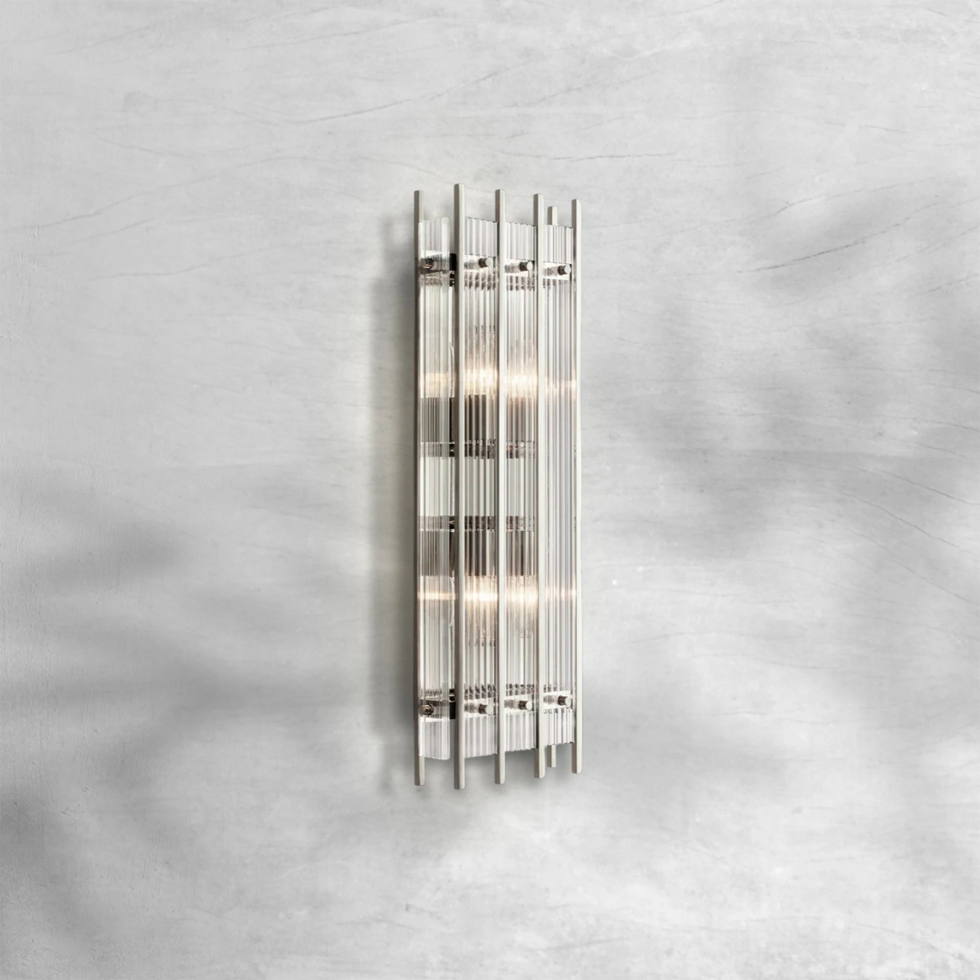 Sun Marcus Glass Grand Rectangular Sconce