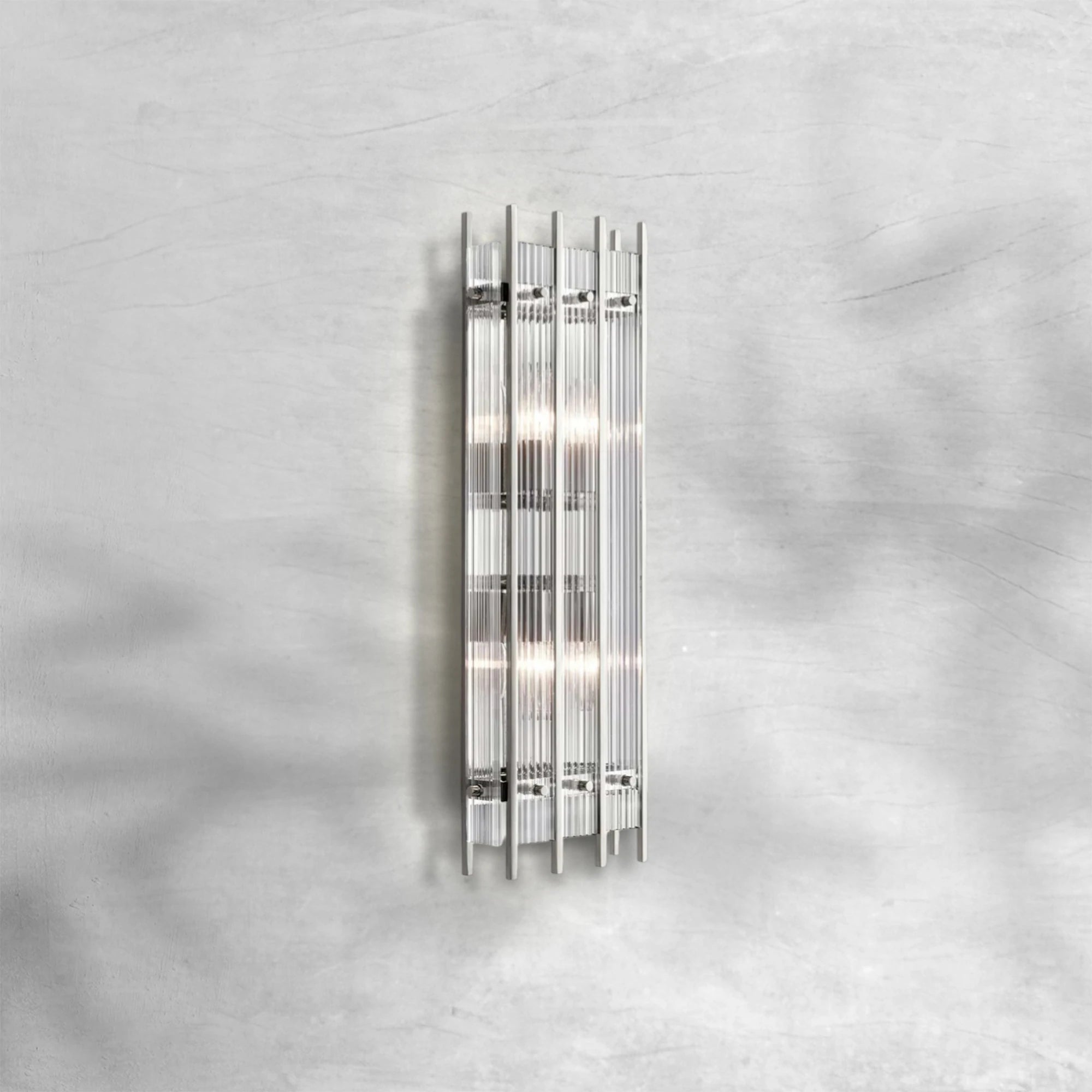 Sun Marcus Glass Grand Rectangular Sconce