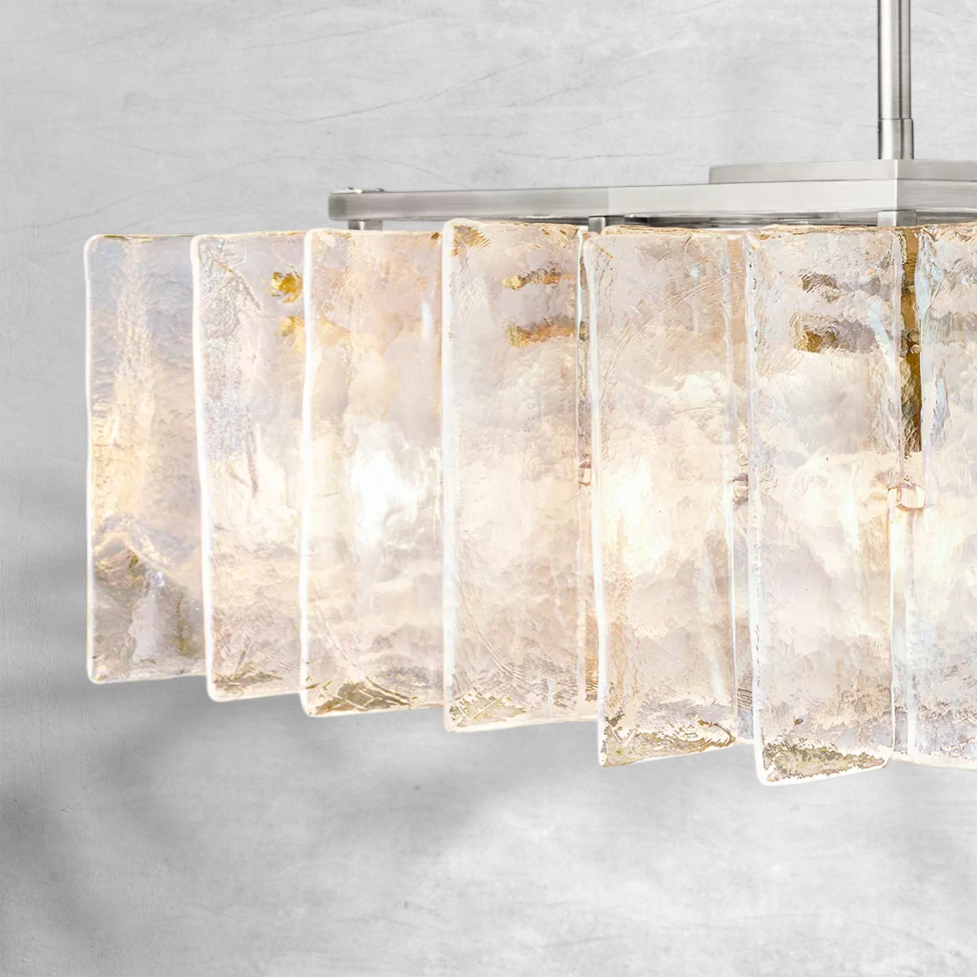 Lattace Square Chandelier 36"