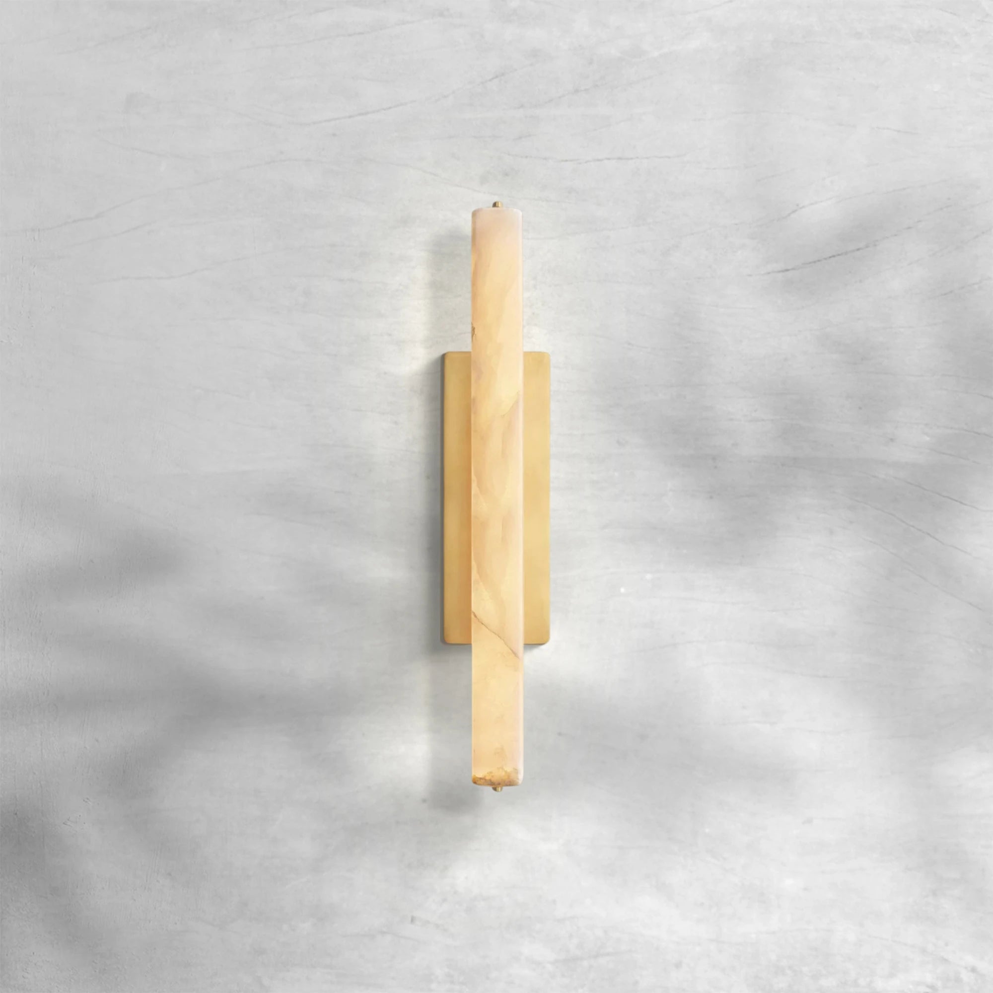 Auduban Alabaster Single Sconce