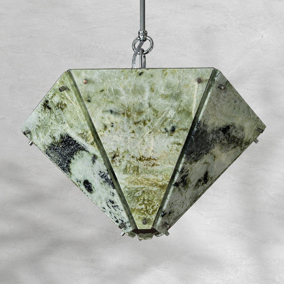 Modern Faceted Luxury stone Chandelier