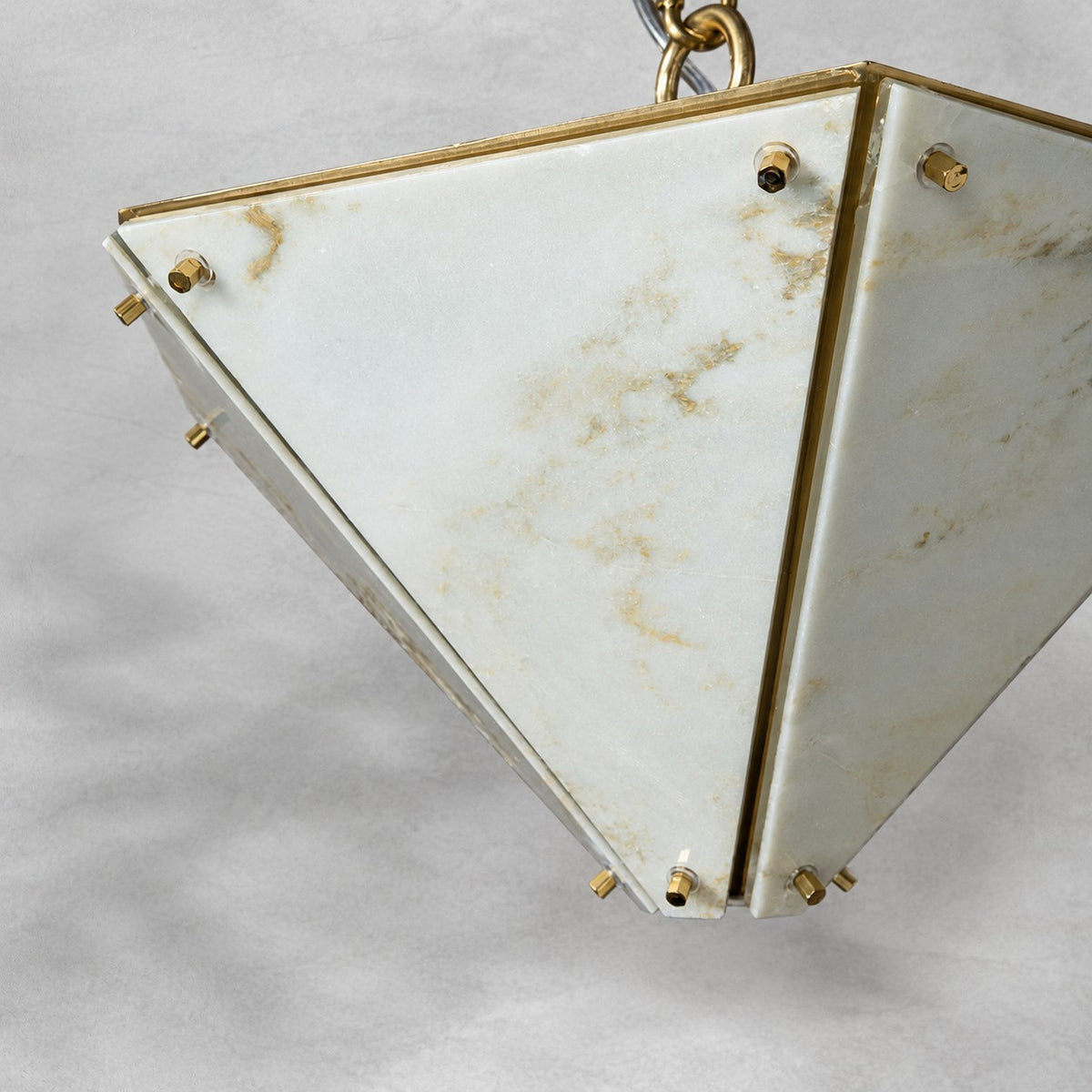 Modern Faceted Luxury stone Chandelier