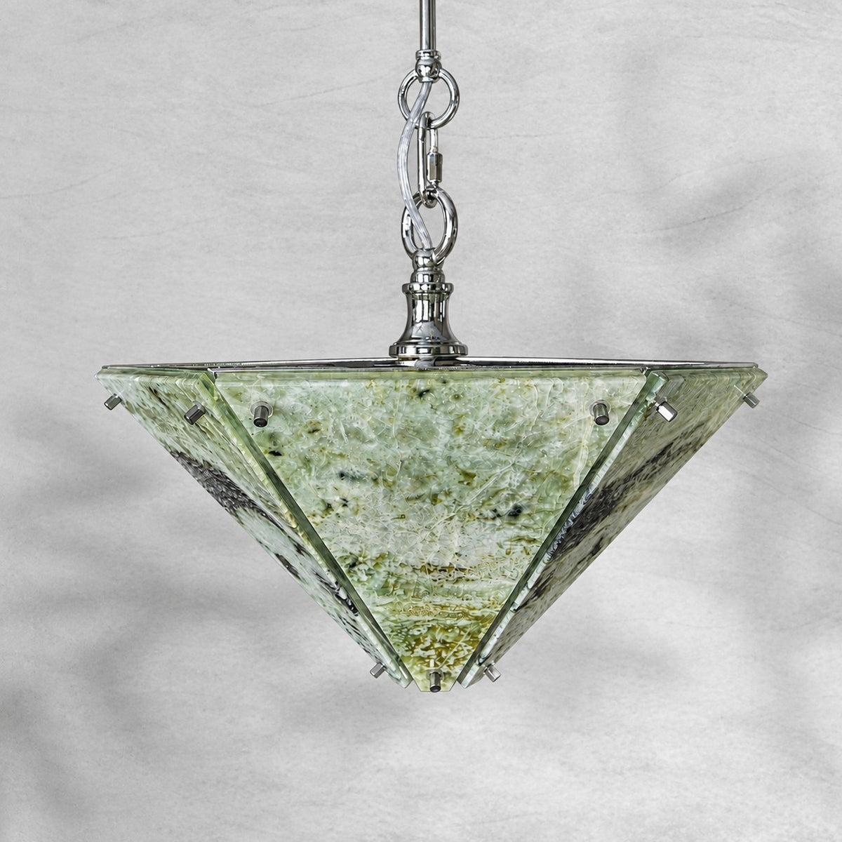 Modern Faceted Luxury stone Chandelier