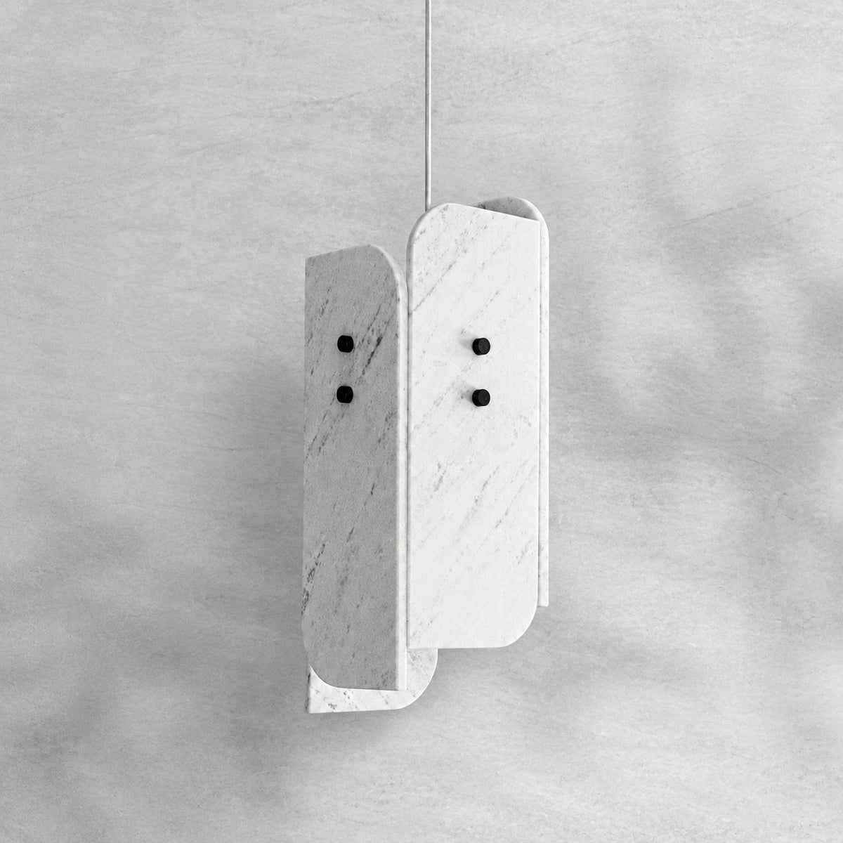 Modern Sculptural LuxuryStone Pendant Light
