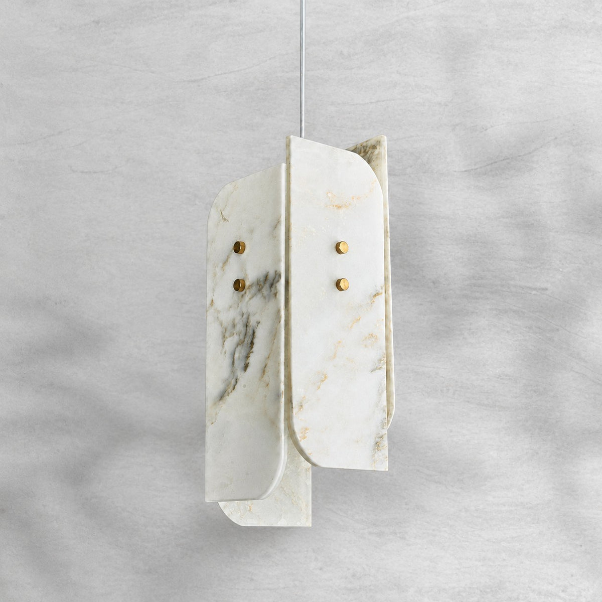 Modern Sculptural LuxuryStone Pendant Light