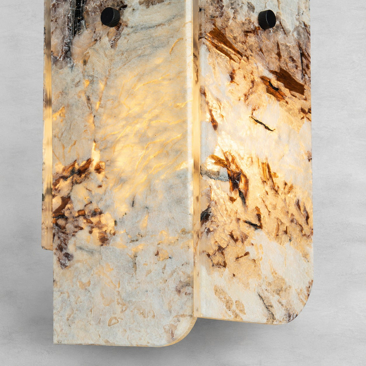 Modern Sculptural LuxuryStone Pendant Light