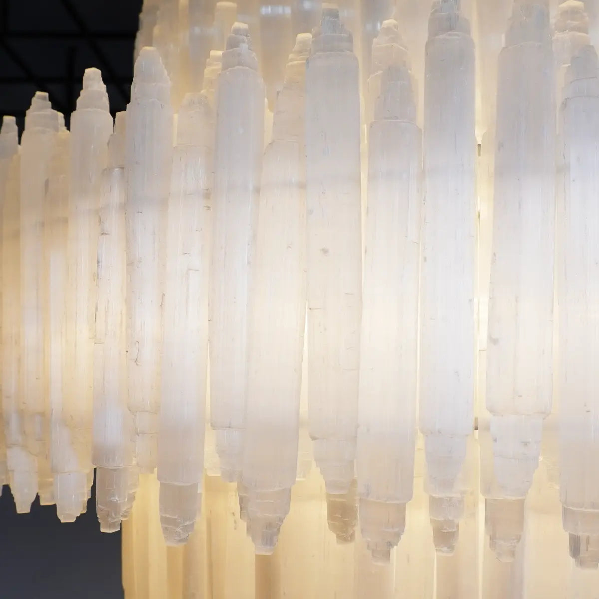 Selenine Layer Round Chandelier 32" 42"