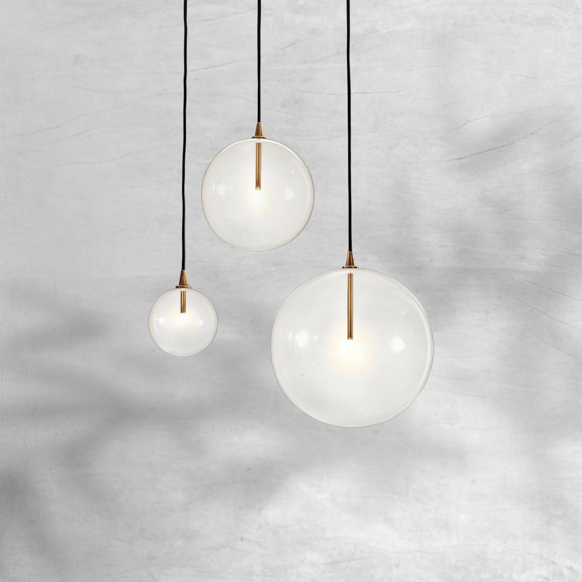 Glass Globe Mobile Pendant