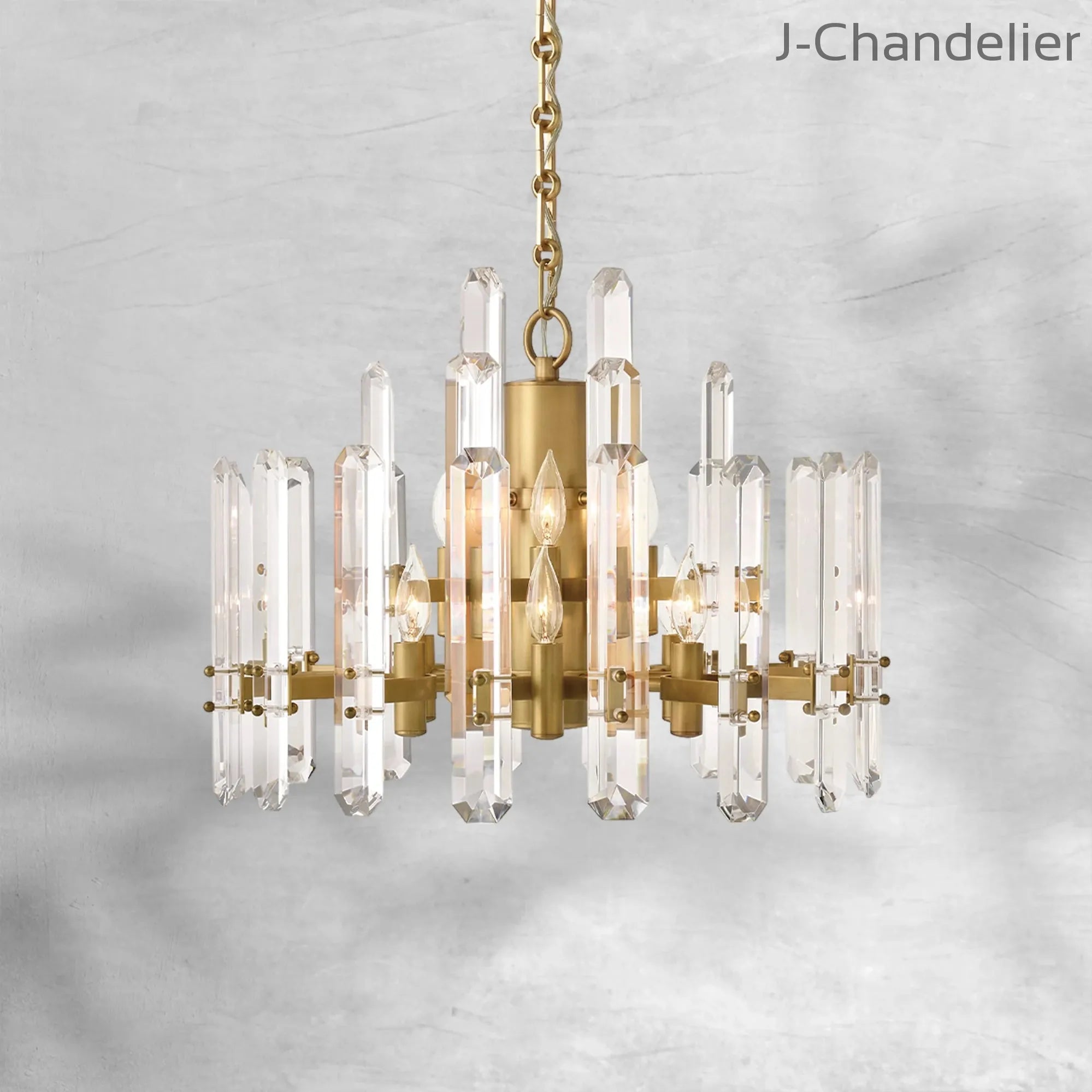 Bonington Round Chandelier 24"