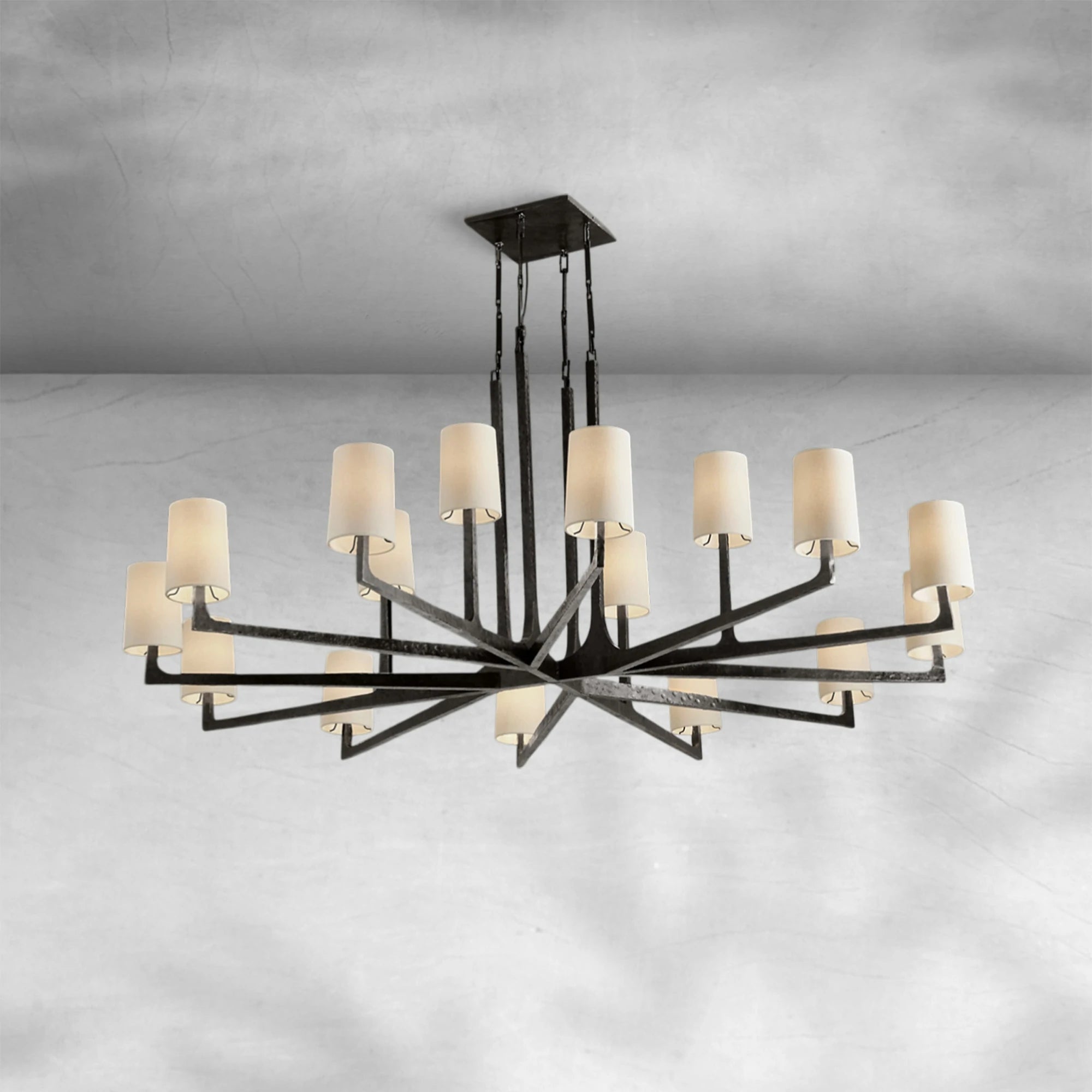 Wryte Round Chandelier 36"D 48"D 60"D