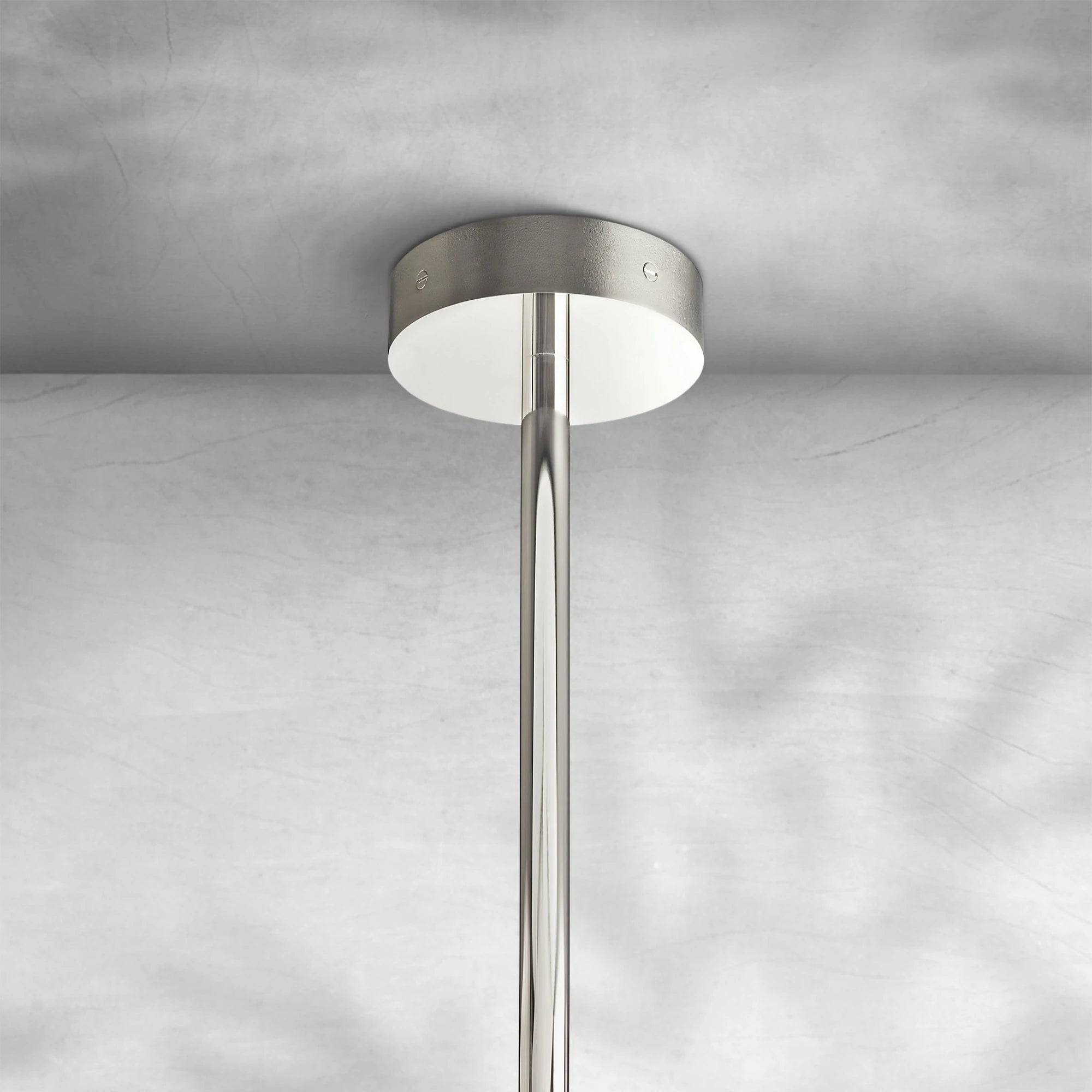 Glass Globe Mobile Six-Arm Chandelier 55"