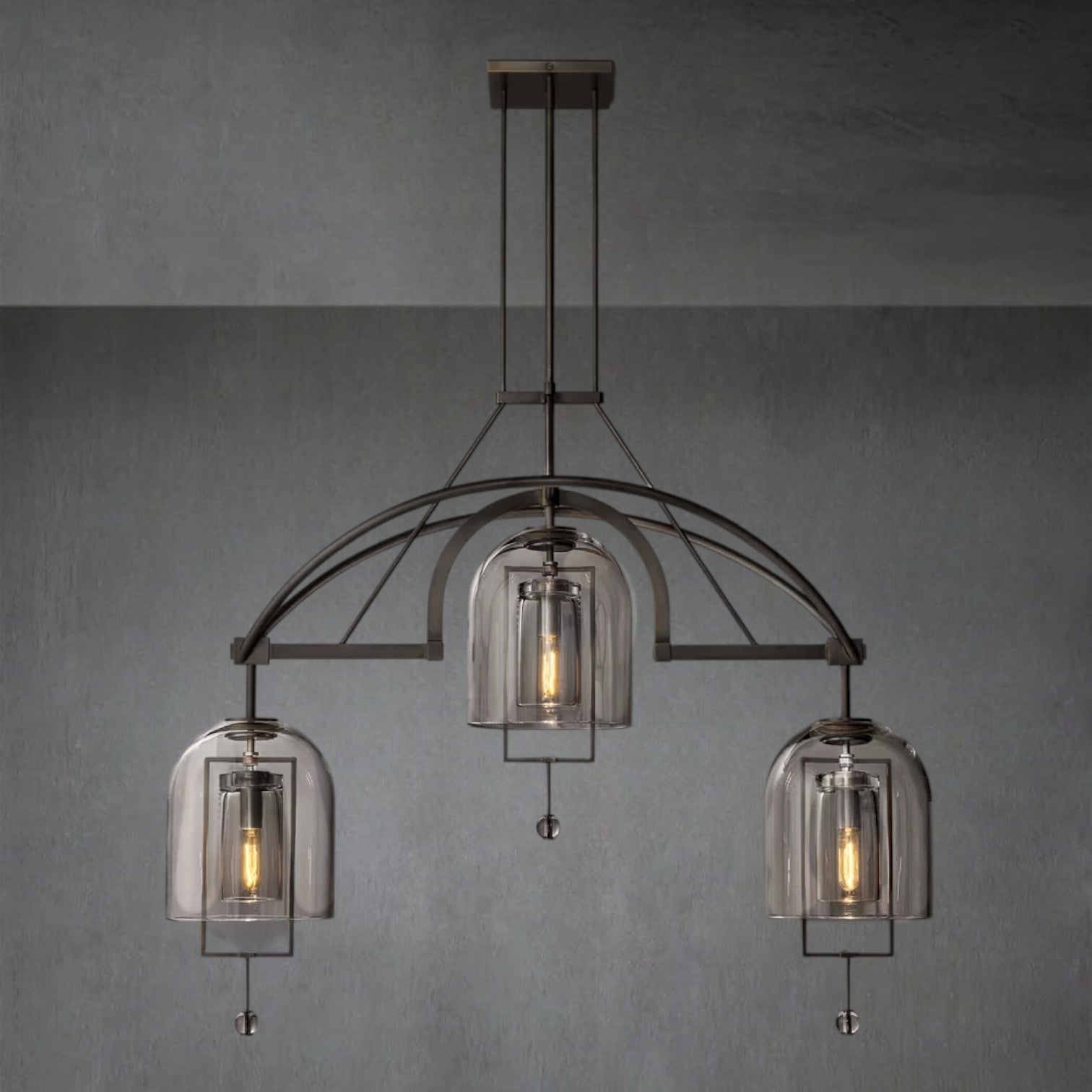 Fable Round Chandelier 48"60"