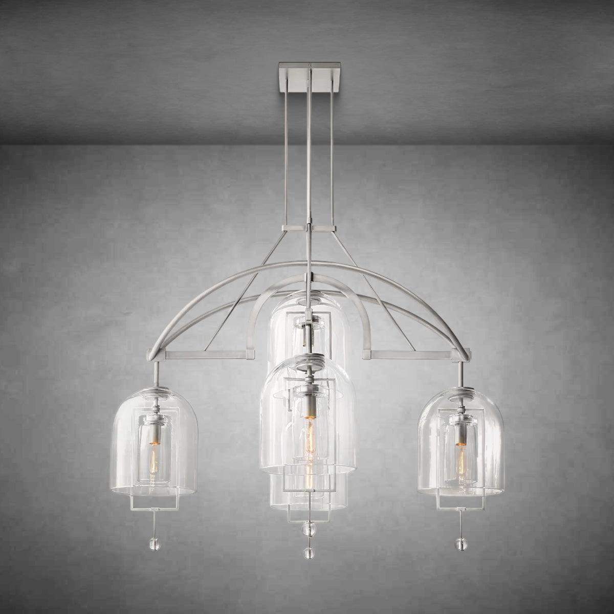 Fable Round Chandelier 48"60"