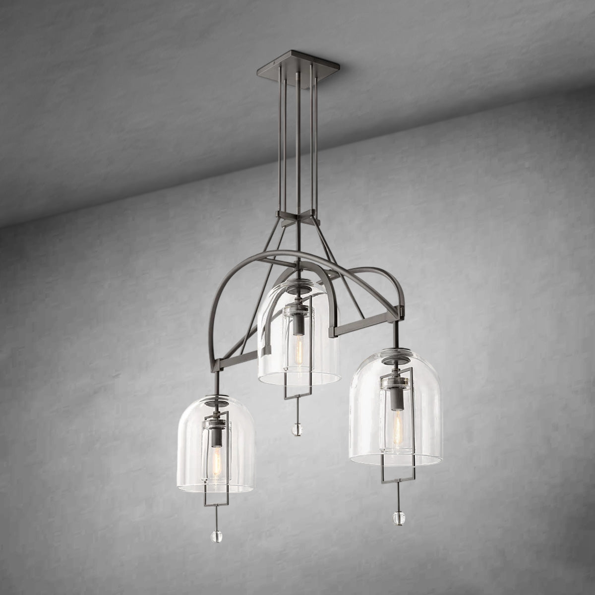 Fable Round Chandelier 48"60"