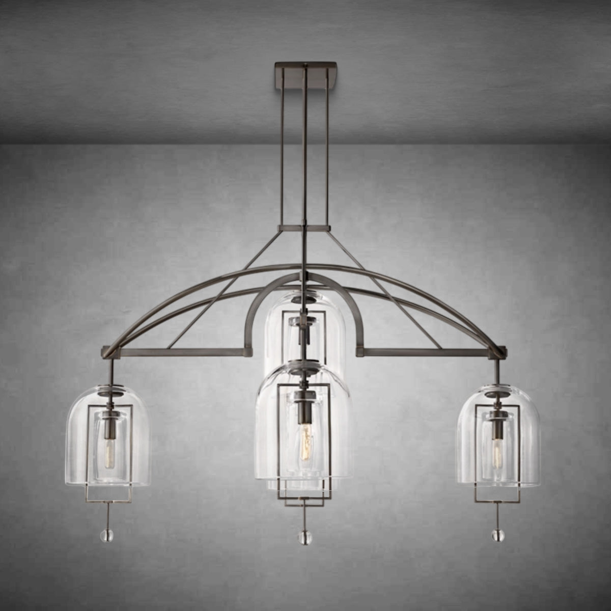 Fable Round Chandelier 48"60"