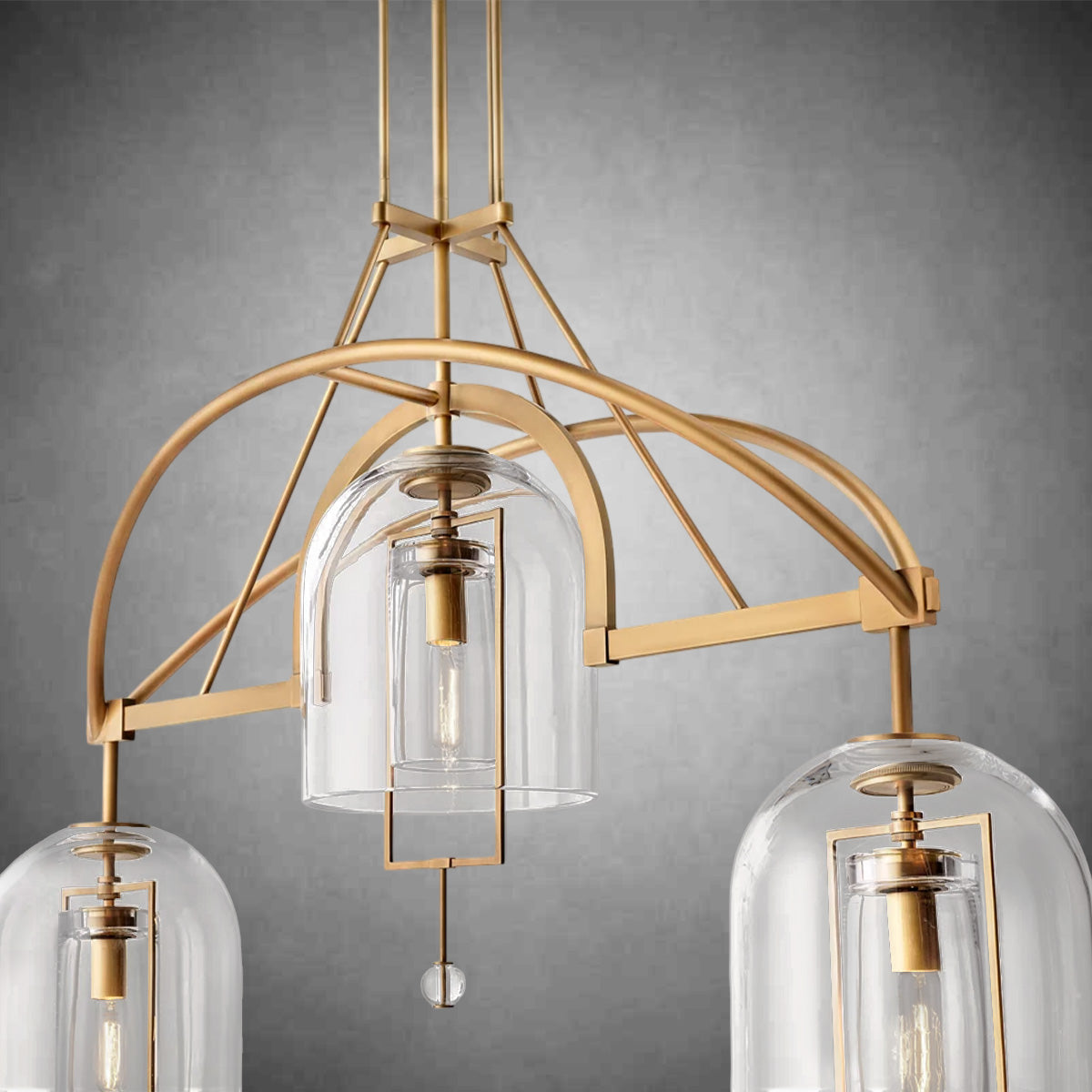 Fable Linear Chandelier 48"60"