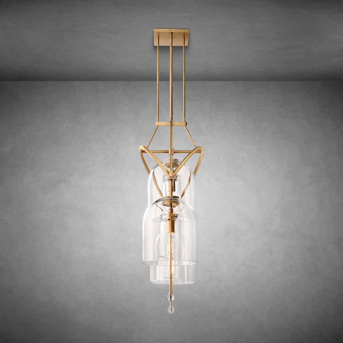 Fable Linear Chandelier 48"60"