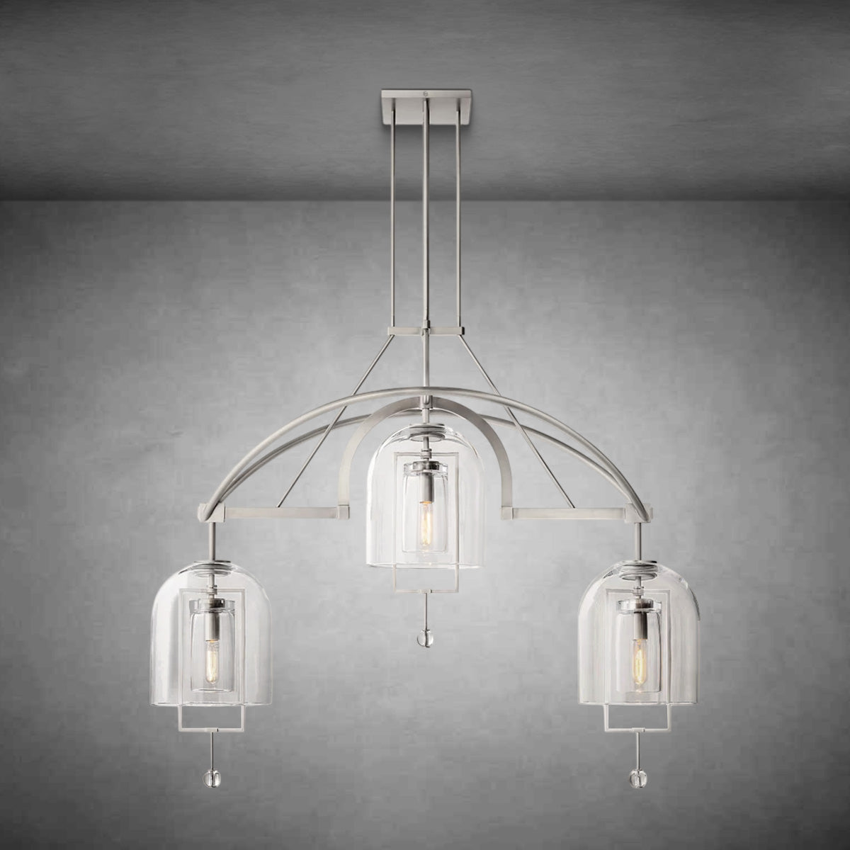 Fable Linear Chandelier 48"60"
