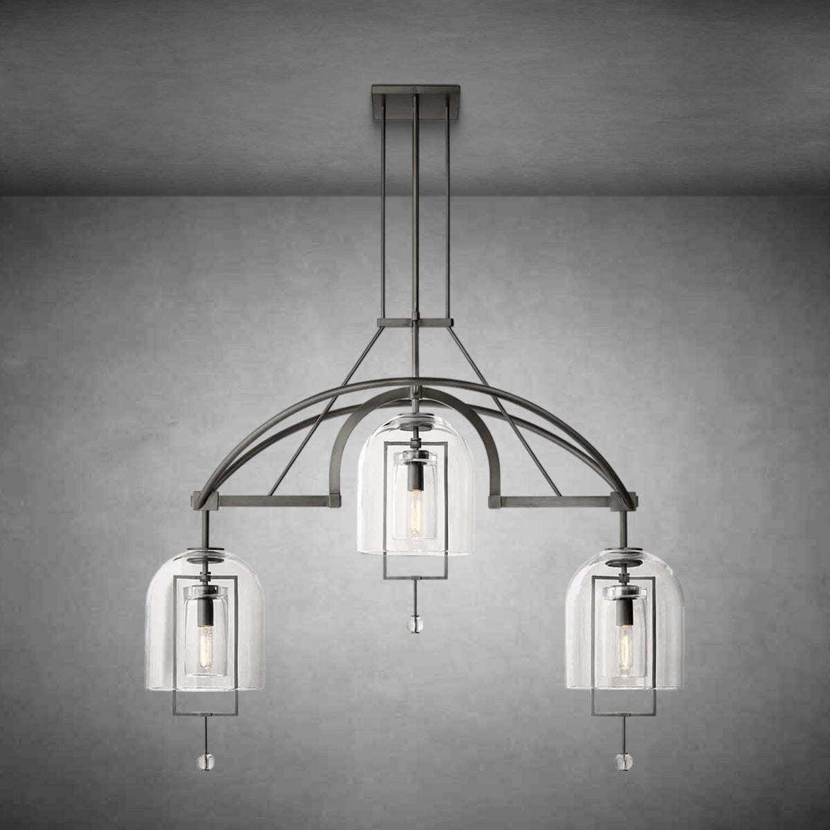 Fable Linear Chandelier 48"60"
